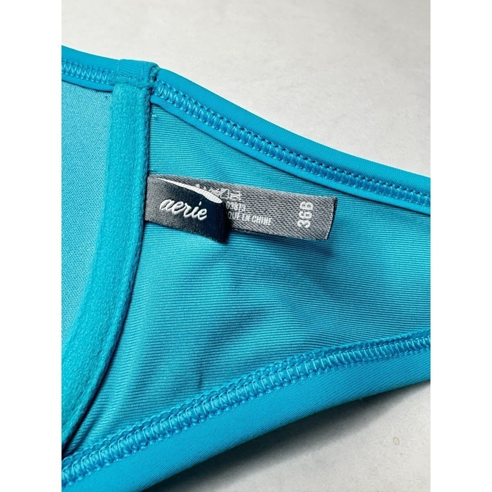 Aerie Brooke Ruffle Cup Support Bikini Top Size 36B - Picture 5 of 14